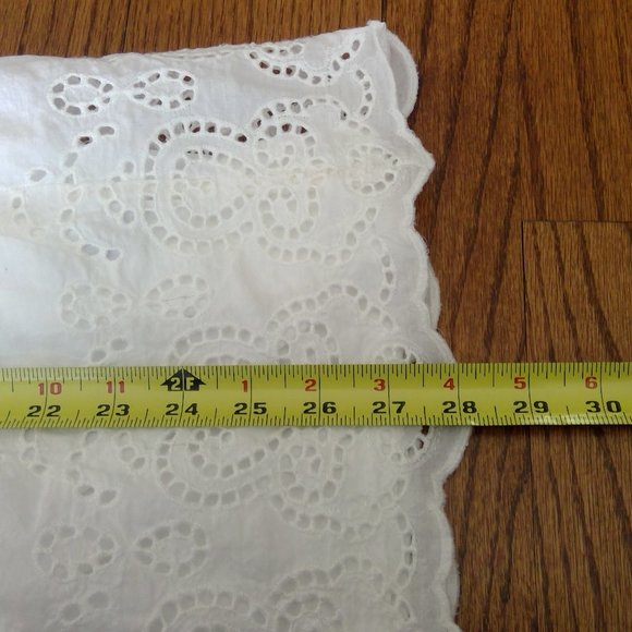 J for Justify Size XL 100% Cotton OTS Eyelet Dress - Picture 12 of 14